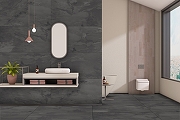 Керамогранит Eurotile India Slate Graphite Carving 7930138703180  60х120 см-8