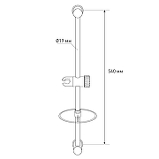 Душевая штанга Melodia della vita Standard Middle MKP20027BL Хром-5