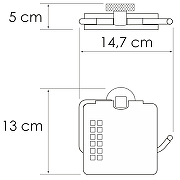 Держатель туалетной бумаги WasserKRAFT Tauber K-64425 с крышкой Никель-3