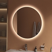 Зеркало BelBagno 100 SPC-INT-1000-LED с подсветкой круглое-3