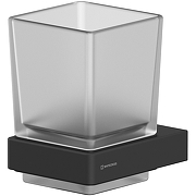 Стакан для зубных щеток Whitecross Cubo black CU2430BL Черный матовый