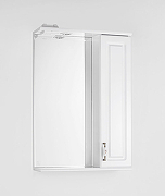 Зеркало со шкафом Style Line Олеандр 2 Люкс 55 ЛС-00000049 с подсветкой Белое-2
