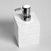 Дозатор для жидкого мыла WasserKRAFT Leine K-3899 Белый матовый-1