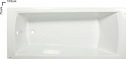 Акриловая ванна Ravak Domino ‎Plus 170x75 C631R00000 без гидромассажа-1