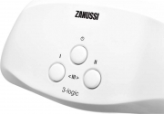 Водонагреватель проточный Zanussi 3-logic 5,5 TS (душ+кран) Белый-2