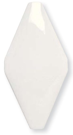 Керамическая плитка Adex Rombos Acolchado Blanco Z настенная 10х20 см керамическая плитка adex modernista biselado pb c c blanco настенная 7 5х15 см