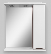 Зеркало со шкафом AM.PM Like 65 R M80MPR0651VF с подсветкой Белый/венге-1