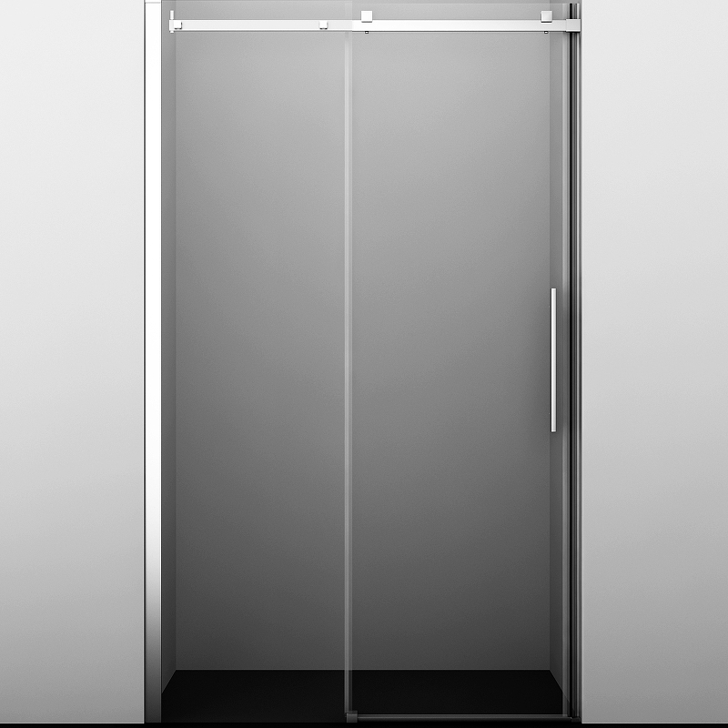 Душевая дверь WasserKRAFT Alme 120 15R05 профиль Хром стекло прозрачное