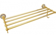 Полка для полотенец Fixsen Bogema Gold FX-78515G Золото