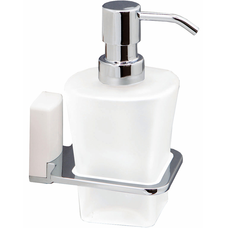 дозатор для жидкого мыла wasserkraft leine k 5099 хром Дозатор для жидкого мыла WasserKRAFT Leine K-5099W Хром