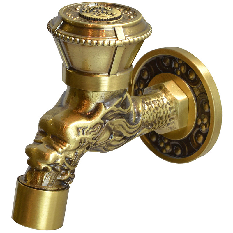 Кран для одного типа воды Bronze de Luxe 21978/1 Бронза с аэратором кран для одного типа воды bronze de luxe 21594 2 бронза с насадкой для шланга