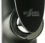Смеситель для раковины Rossinka RS30-11B Черный матовый Хром-5