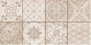 Керамический декор Laparet Bastion с пропилами под мозаику бежевый 08-03-11-453-0 20х40 см