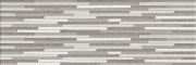 Керамическая плитка Laparet Vega серый под мозаику настенная 17-10-06-490 20х60 см