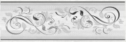 Керамический декор Laparet Мармара Ажур серый 17-03-06-659 20х60 см
