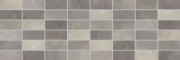 Керамический декор Lasselsberger Ceramics Fiori Grigio под мозаику темно-серый 1064-0048/1064-0103 20х60 см
