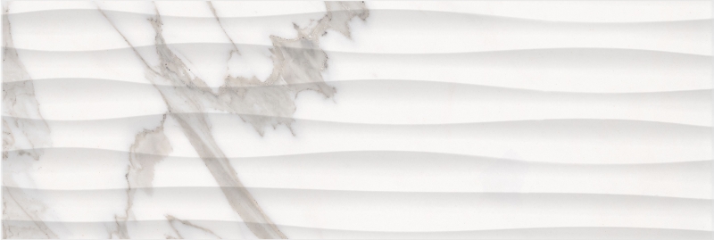 Керамическая плитка Lasselsberger Ceramics Миланезе дизайн Каррара Волна 1064-0158 настенная 20х60 см