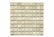 Каменная мозаика Orro Mosaic Stone Travertine Classic Tum. 7мм 30,5х30,5 см