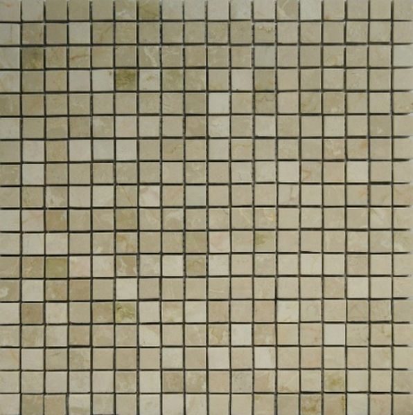 Каменная мозаика Orro Mosaic Stone Botticino Tum. 4мм 30,5х30,5 см