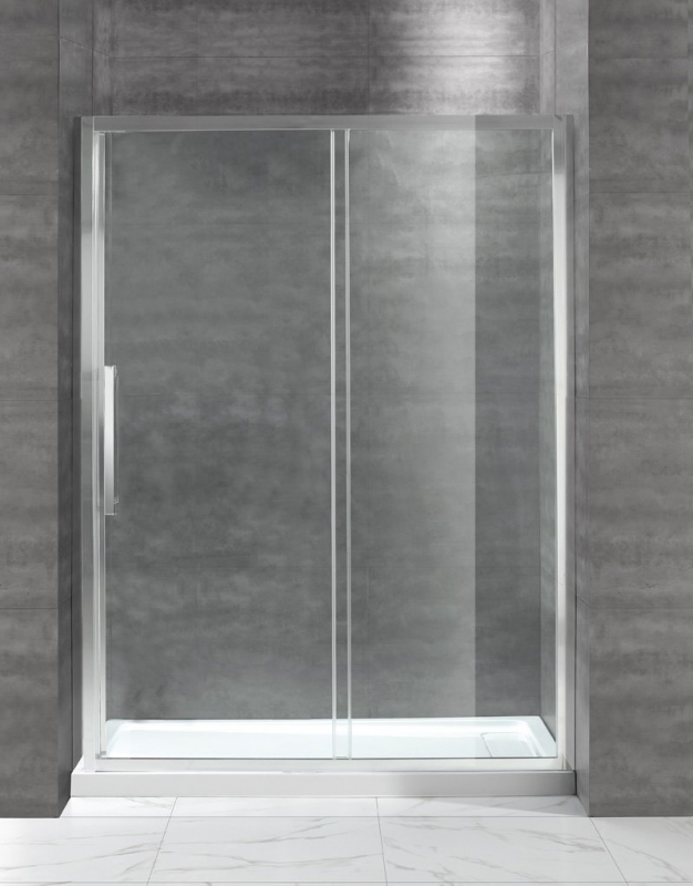 Душевая дверь в нишу Cezares Lux Soft W-BF-1 120 профиль Хром стекло прозрачное душевая дверь в нишу cezares stylus m bf 1 120 профиль хром стекло прозрачное