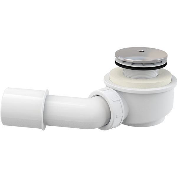 Сифон для душевого поддона Alcaplast AG210252150 (A471CR-50) Белый сифон erlit для высоких поддонов
