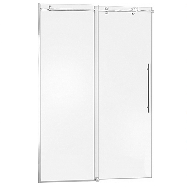 Душевая дверь в нишу Good Door Puerta WTW-140-C-CH 140 профиль Хром стекло прозрачное цена и фото