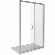 Душевая дверь Good Door Infinity WTW-110-C-CH 110 профиль Хром стекло прозрачное-1