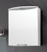 Зеркальный шкаф Style Line Жасмин 2 Люкс 60 ЛС-00000216 с подсветкой Белый-3