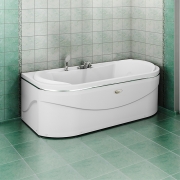 Акриловая ванна Radomir Титан Лонг 200x100 1-01-0-0-1-040 Белая без гидромассажа-1