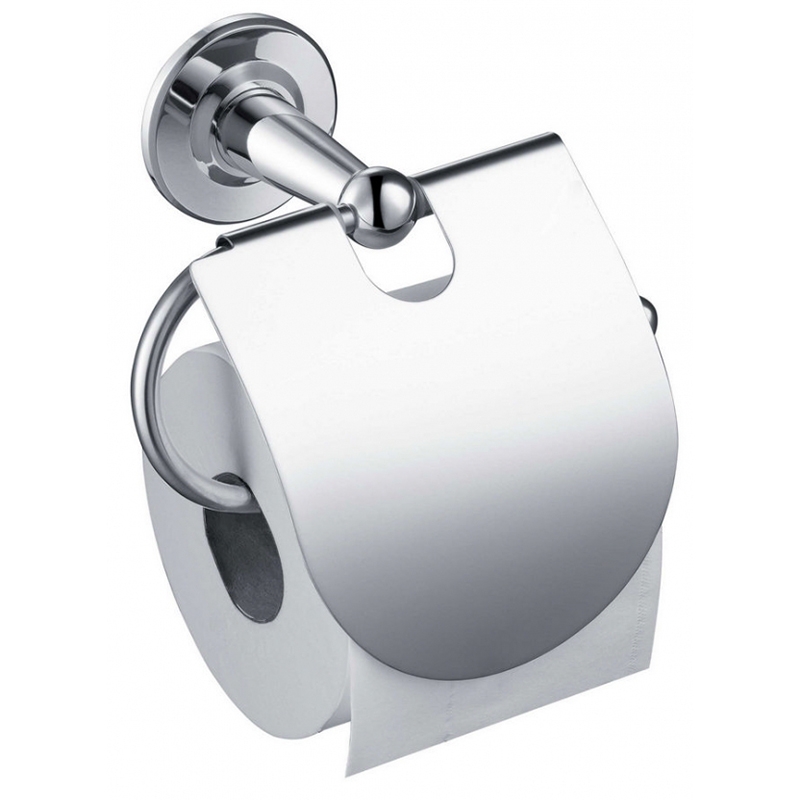 Держатель туалетной бумаги Timo Nelson 150042/00 с крышкой Хром держатель туалетной бумаги timo saona 13042 00 с крышкой хром