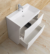 Тумба под раковину BelBagno Marino 60 MARINO-600-2C-SO-BL-P подвесная Bianco Lucido-7