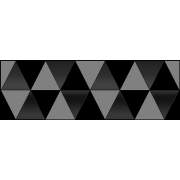 Керамический декор Laparet Sigma Perla чёрный 17-03-04-463-0 20х60 см