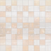 Керамическая мозаика Laparet Diadema бежевый-белый 30х30 см