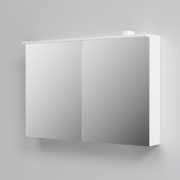 Зеркальный шкаф AM.PM Spirit V2.0 101 M70AMCX1001WG с подсветкой Белый-2