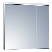 Зеркальный шкаф Aquaton Брук 80 1A200602BC010 с подсветкой Белый-1