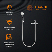 Смеситель для ванны Orange Sofi M43-100cr Хром-8