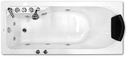 Акриловая ванна Gemy 172х77 G9006-1.7 B L с гидромассажем-1