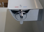 Смеситель для ванны Hansgrohe Ecostat Select 13141400 с термостатом Хром Белый-9