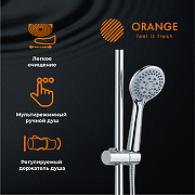 Душевая система Orange O-Shower OW01 Хром-10