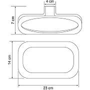 Кольцо для полотенец WasserKRAFT Kammel K-8360 Хром-3