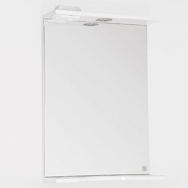Зеркало Style Line Эко стандарт Инга 50 С с подсветкой Белое