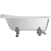 Акриловая ванна Kerasan Retro 170x77 105590 Белый Хром