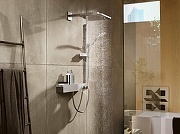 Смеситель для душа Hansgrohe ShowerTablet 13108400 с термостатом Белый Хром-3