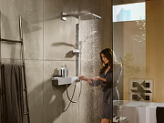 Смеситель для душа Hansgrohe ShowerTablet 13108400 с термостатом Белый Хром-4
