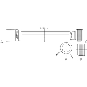 Душевой шланг Lemark LE8053P Серый-1