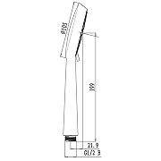 Ручной душ Lemark LM0913C Хром-1