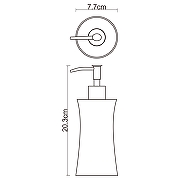 Дозатор для жидкого мыла WasserKRAFT Salm K-7699 Серый-2