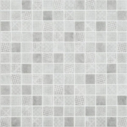Стеклянная мозаика Vidrepur Born Grey Серый 31,7х31,7 см