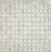 Стеклянная мозаика Vidrepur Edna White Белый 31,7х31,7 см