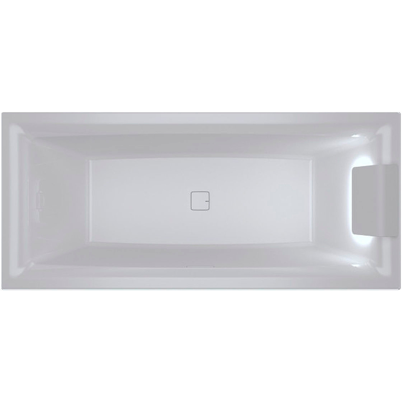 Акриловая ванна Riho Still Square 170x75 B100003005 (BR0200500K00130) LED R без гидромассажа